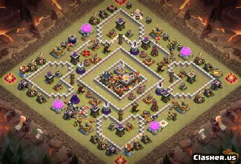 [Town Hall 11] TH11 War/Trophy base #739 [With Link] [7-2020] - War Base - Clash of Clans ...