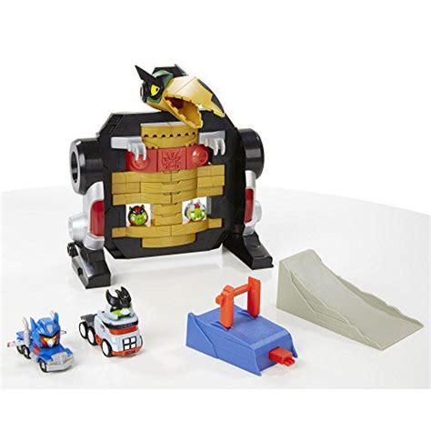 Angry Birds Transformers Jenga Optimus Prime Attack Game By Hasbro - Buy Angry Birds ...