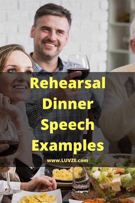 Rehearsal dinner speech – Artofit