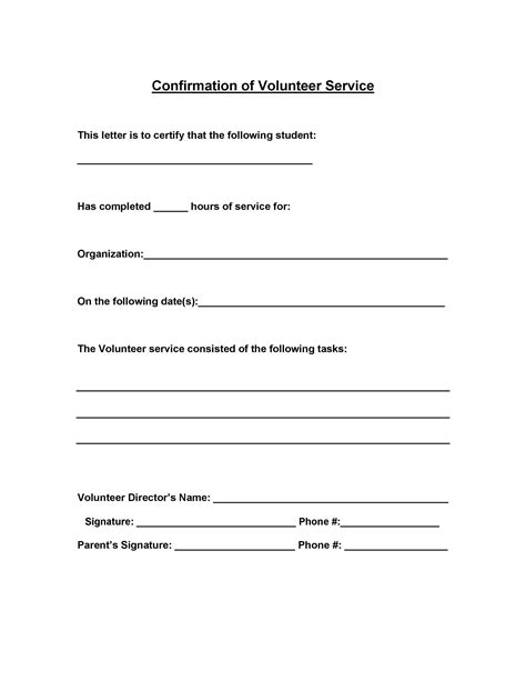 Community Service Letter - 40+ Templates [Completion, Verification]