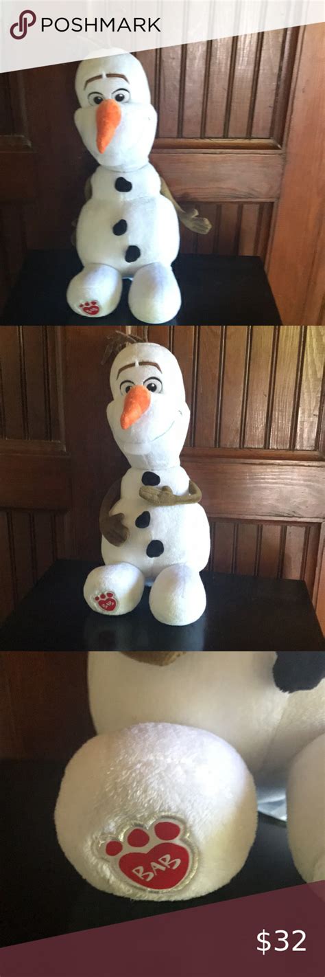 RETIRED Build a Bear Olaf from Disney’s Frozen 21” Build A Bear, Olaf, Snowflakes, Frozen ...