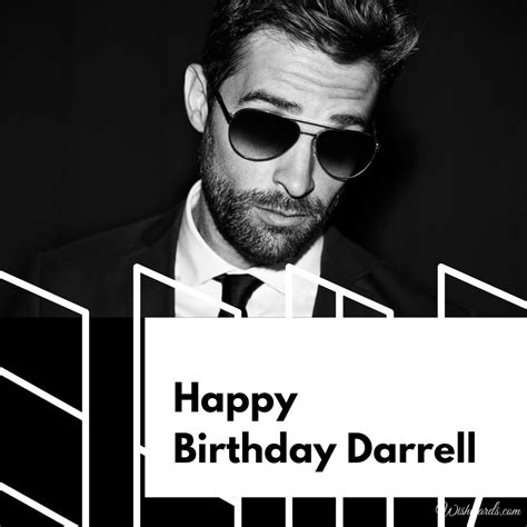 Happy Birthday Darrell Images and Funny Cards