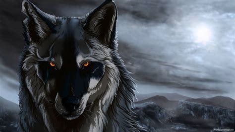 Anime wolf wallpaper - SF Wallpaper