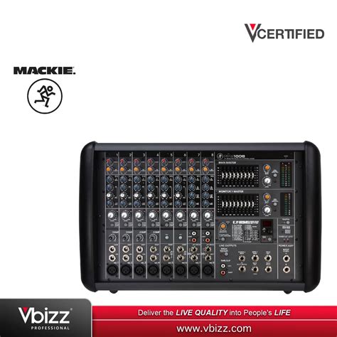 Mackie PPM1008 1600W Powered Mixer | Vbizz