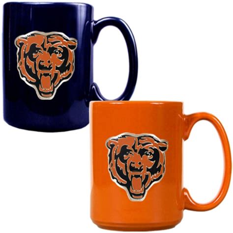 Chicago Bears 15oz. Coffee Mug Set - Navy/Orange