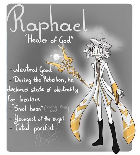 Hazbin Universe:Raphael in 2021 | Hotel, Anime quotes, Humour