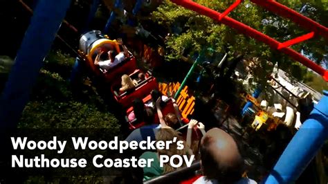 Woody Woodpecker’s Nuthouse Coaster POV Ride-Through