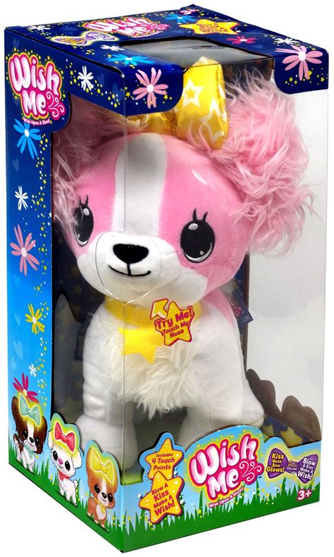 Wish Me Pink Puppy Plush with Sound Jay at Play - ToyWiz