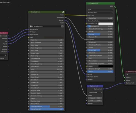 ArtStation - Stratified Rock Shader for blender CYCLES and EEVEE ...