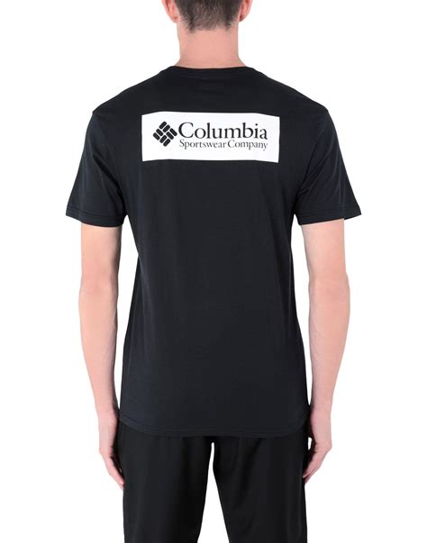 Columbia T-shirt in Black for Men - Lyst