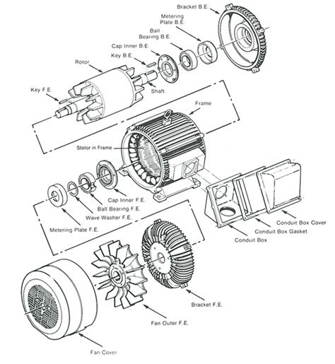 Marathon Electric Motor Parts Diagram | Reviewmotors.co