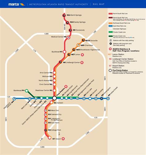 Atlanta Subway Map Pdf Metro Map | Images and Photos finder