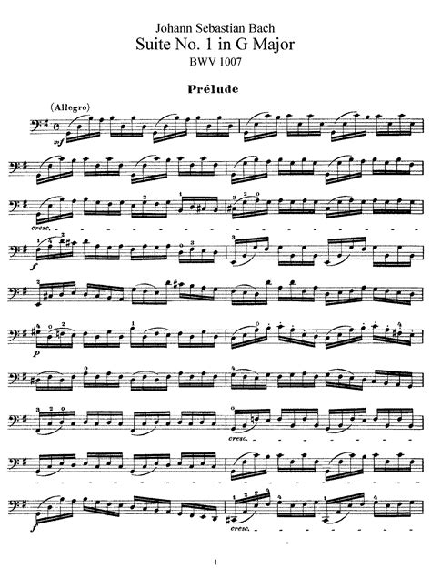 File:PMLP04291-Bach-BWV1007klengel.pdf | Sheet music, Cello sheet music, Learn music