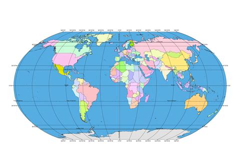 Ellipsoid Globe map with latitude-longitude.ai, pdf, eps, cdr files