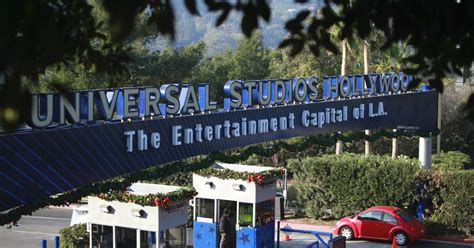 Fire erupts at Universal Studios in Hollywood