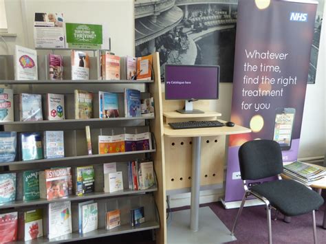 Reception area in Bexhill library | Bexhill library was refu… | Flickr