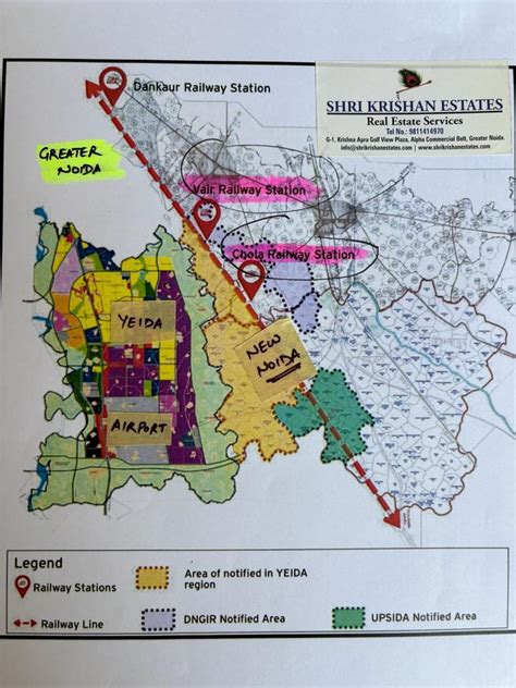 Jewar - Map || SHREE KRISHAN ESTATES