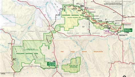 Black Hills and Badlands National Park PDF Maps