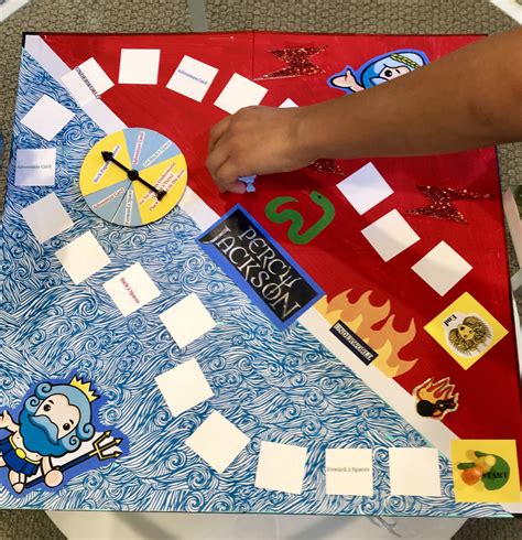 DIY: Make your own Percy Jackson & The Olympians Board Game - Queen Bee ...