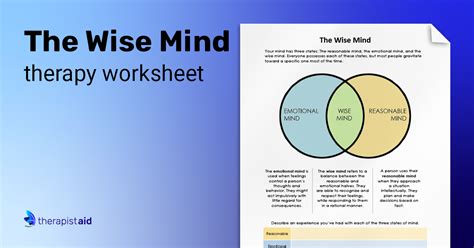 Printable Dbt Wise Mind Worksheet Pdf | Kurungu Divalli