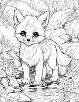 40 Creative Fox coloring Pages For kids And Adults Our Mindful Life  sketch template