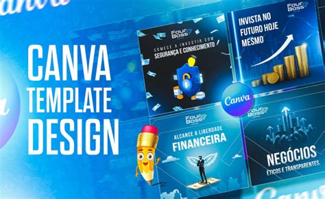 Do editable canva instagram template or social media post design in canva by Social_winning | Fiverr