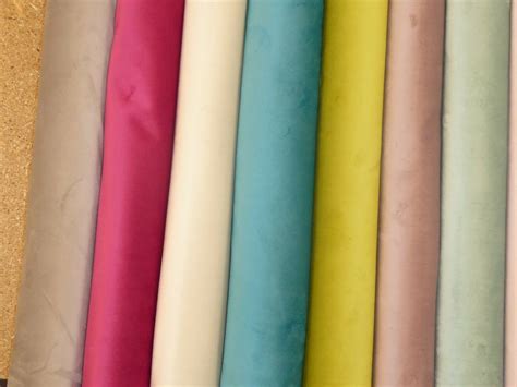 Plush Velvet Upholstery / Curtain / Cushion Fabric (26 COLOURS) - Ellbee Fabrics