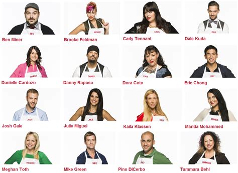 Masterchef Canada - Season 1 - Contestants - Masterchef Canada Photo ...