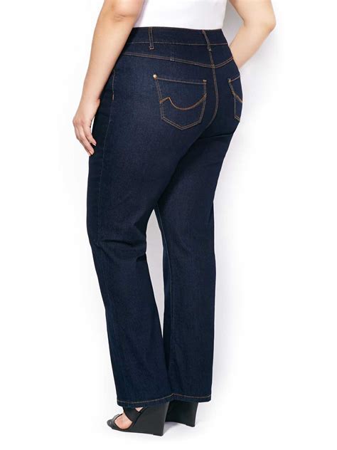 d/c JEANS Petite Curvy Fit Bootcut Jean | Penningtons