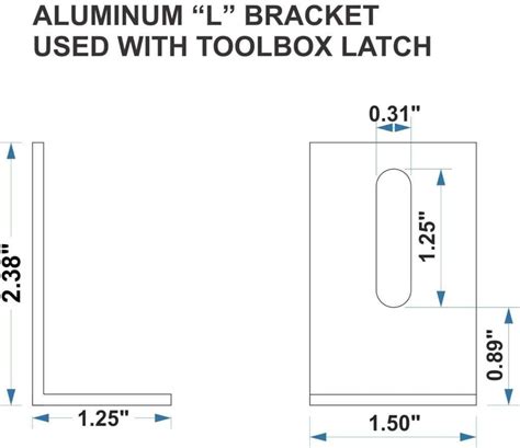 Tool Box Cabinet Latch Top Storage Combo Kit DIY Locking & Non Locking 36" Rod - DBParts