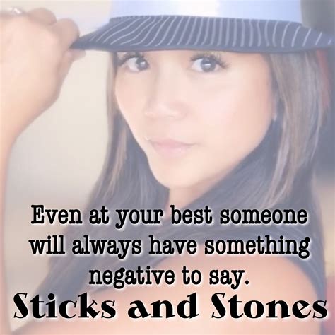 Sticks and Stones | Sticks and stones, Sayings, Stone