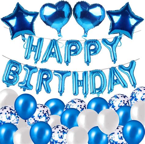 Blue Birthday Wishes Images - Printable Templates Free