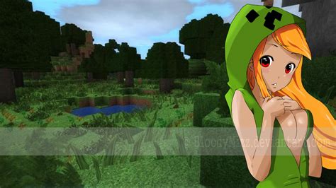 🔥 [50+] Minecraft Creeper Girl Wallpapers | WallpaperSafari