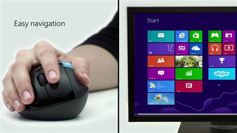 Microsoft Sculpt Ergonomic Mouse - YouTube