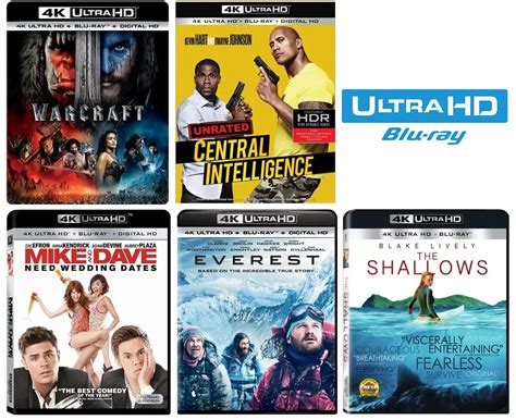 This Week’s New 4k Ultra HD Blu-ray Releases With HDR | HD Report