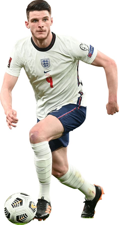 Declan Rice England football render - FootyRenders