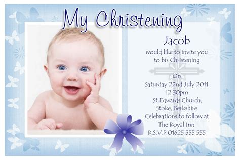 invitation template christening refrence free christening invitation ...