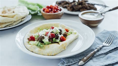 Recipe: Greek Lamb Gyro with Cucumber Ranch - Dish Works