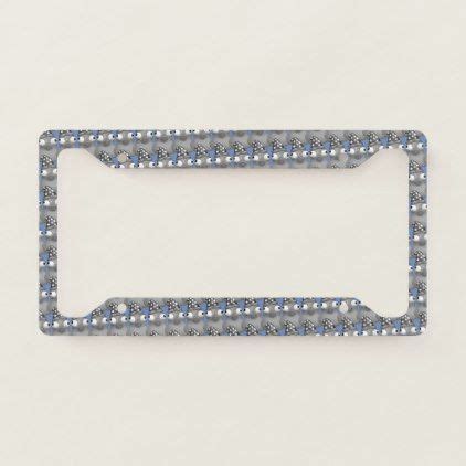 black and white license plate frame - black and white gifts unique special b&w style | License ...