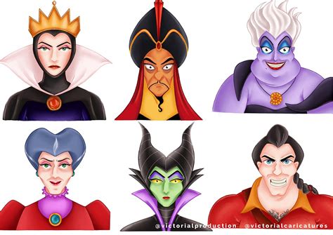 DISNEY EVIL CHARACTERS on Behance | Evil, Disney, Baby record book