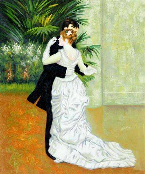 Renoir, Dance in the City - Oil Painting Reproduction at overstockArt.com | Renoir, Pierre ...