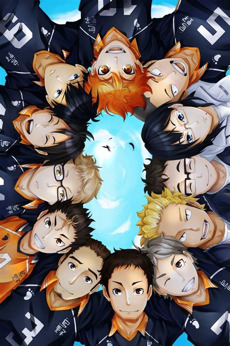 Haikyuu!! - Karasuno Team | Haikyuu anime, Haikyuu wallpaper, Anime