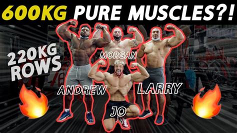 The ULTIMATE Back Workout ft Larry Wheels, Joesthetics, Andrew Jacked, Morgan Aste - Men's ...