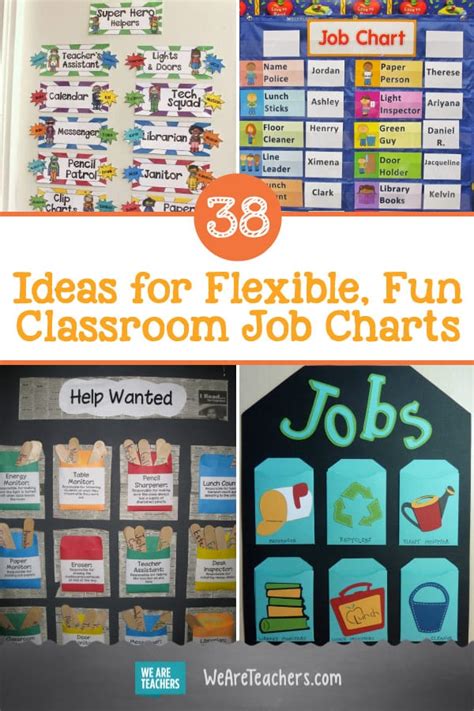 Classroom Job Charts - 38 Creative Ideas for Assigning Classroom Jobs