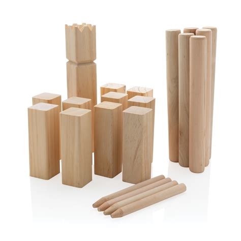 Wooden kubb set - GiftUp