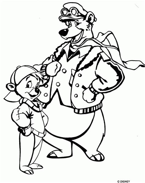 talespin coloring pages - Clip Art Library