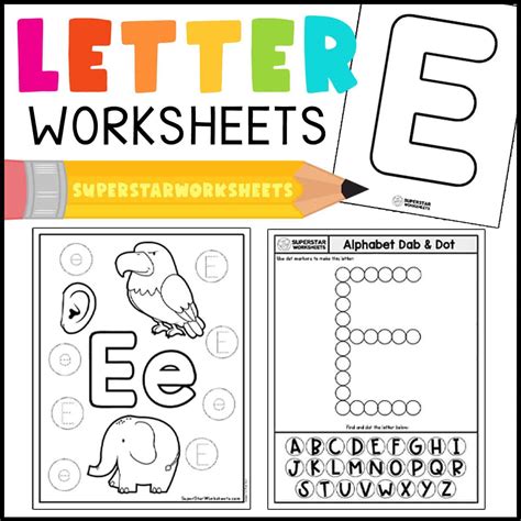 Alphabet Worksheets - Superstar Worksheets