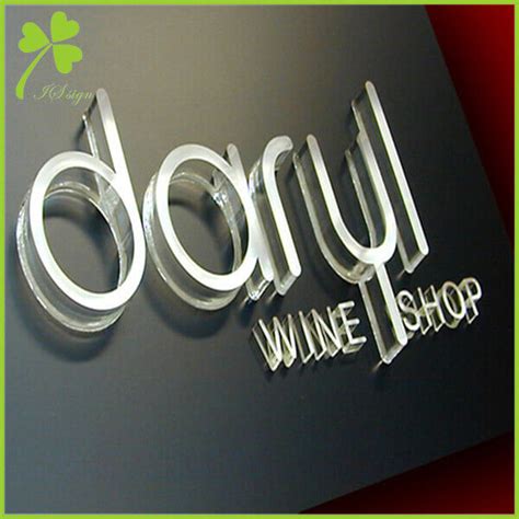 Outdoor Sign Letters Plastic | Small Acrylic Letters - IS LED SIGN