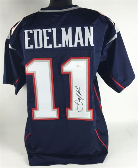 Lot Detail - Julian Edelman Signed New England Patriots Jersey (JSA)