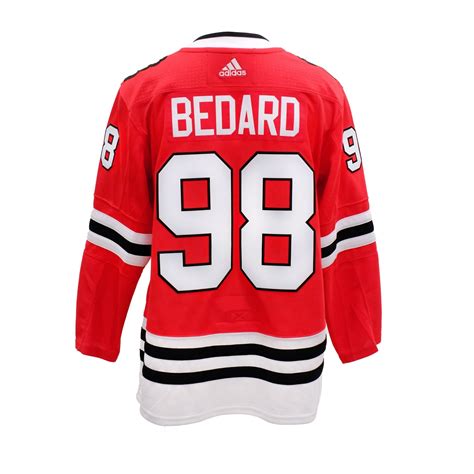 Chicago Blackhawks Home Adidas Authentic Senior Jersey - Connor Bedard